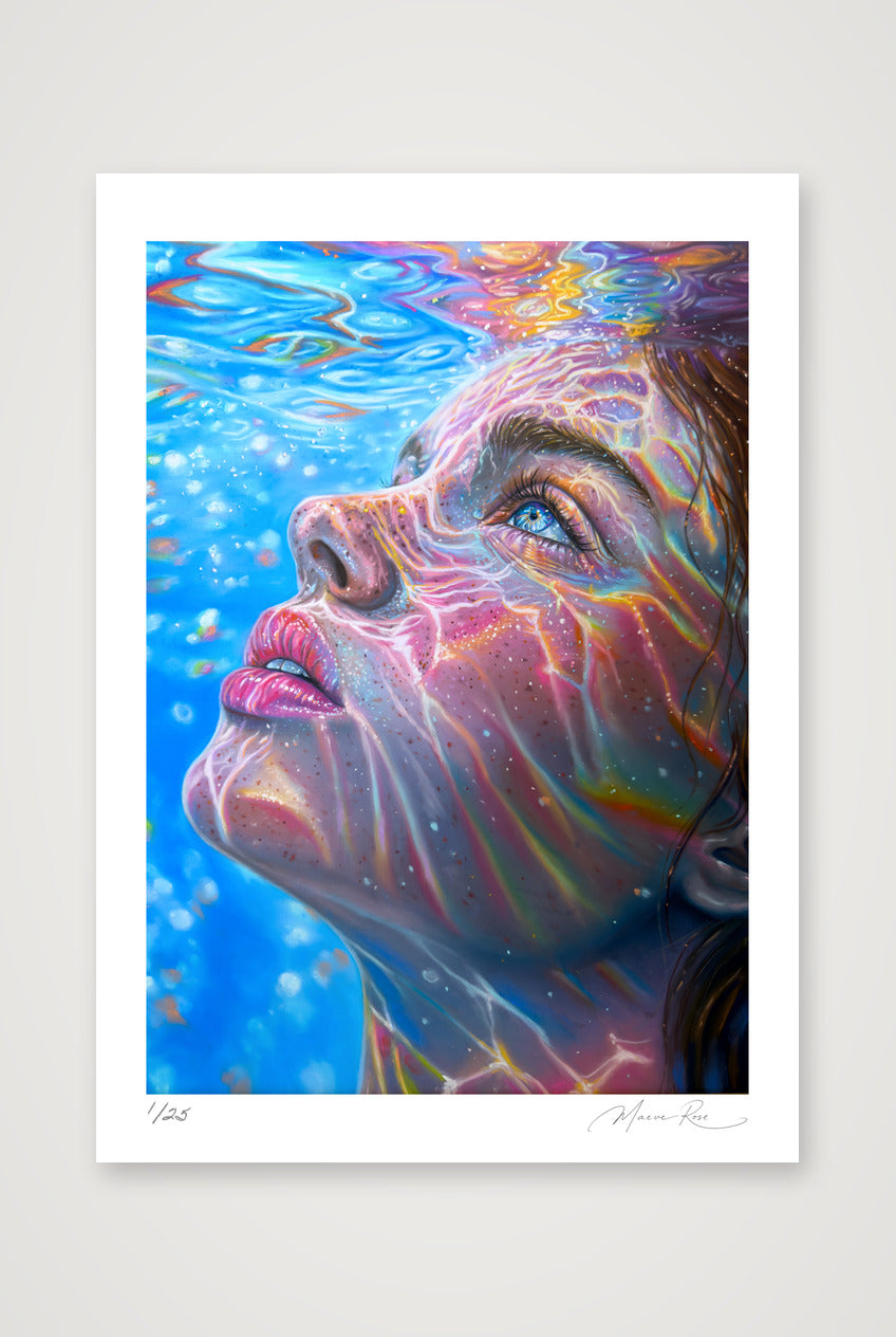 Lightbreak — 42×59cm, 17×23