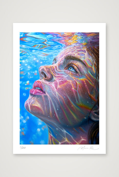 Lightbreak — A4 (21×30cm, 8×12") Print only