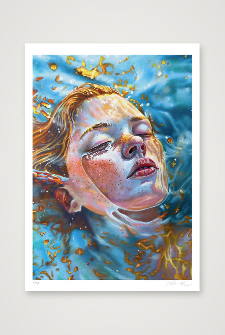 Fireheart — 59×84cm, 23×33