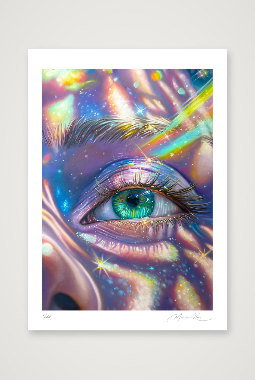 Iridescence — A3 (30×42cm, 12×17