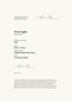 First Light — Certificate of Authenticity
