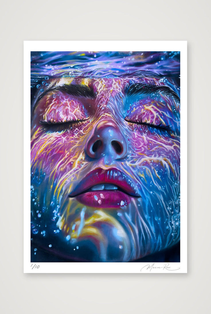 What the Tide Returned — 59×84cm, 23×33